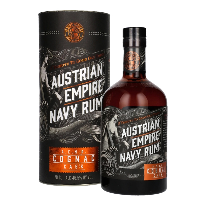 Rum Austrian Empire Navy Cognac Cask 40% 0,7l Rum Austrian Empire Navy Cognac Cask 40% 0,7l