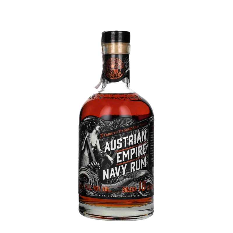 butelka rumu Austrian Empire Navy Solera 18 butelka rumu Austrian Empire Navy Solera 18