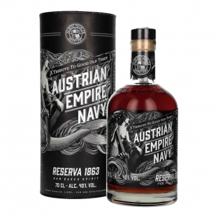 Rum Austrian Empire Navy Reserva 1863 Tuba 40% 0,7l