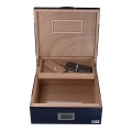 duży humidor Passatore z szufladą wyjeżdżającą podczas otwierania duży humidor Passatore z szufladą wyjeżdżającą podczas otwierania
