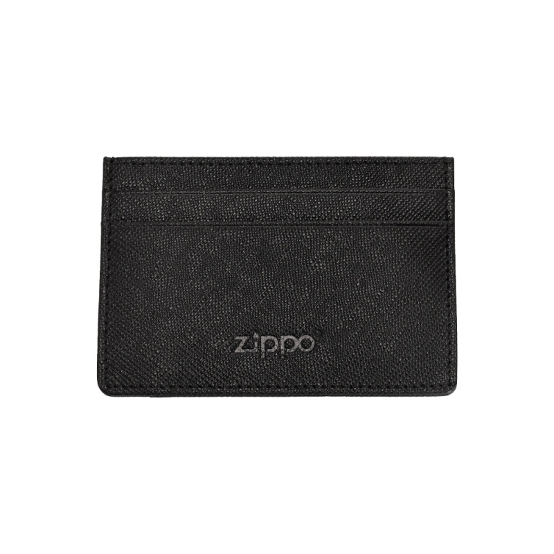 przód czarnego klipsa z widocznym napisem Zippo