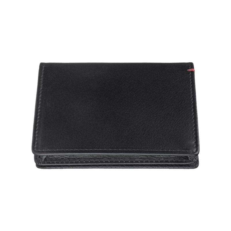 druga strona czarnego etui do przechowywania wizytówek druga strona czarnego etui do przechowywania wizytówek