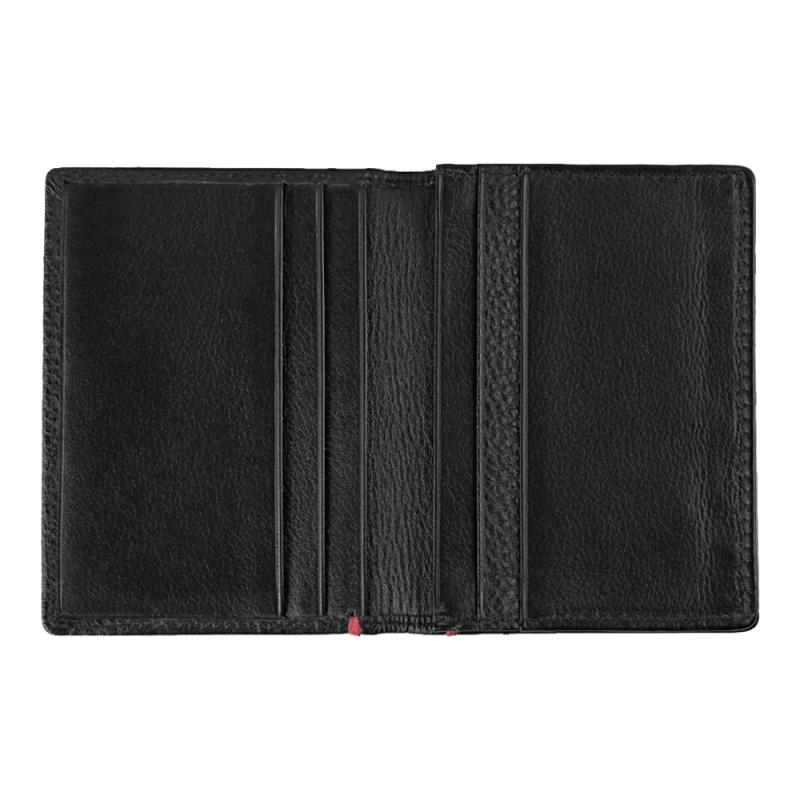 otwarte etui na wizytówki Zippo Nappa w kolorze czarnym otwarte etui na wizytówki Zippo Nappa w kolorze czarnym