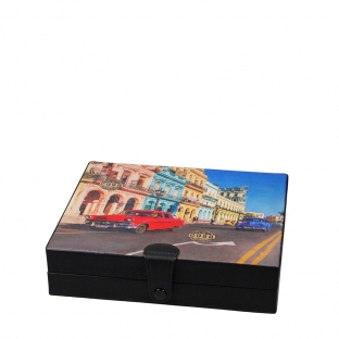 Humidor na 10 cygar Cuba...