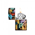 odpalona zapalniczka Zippo typu soft flame na benzyne odpalona zapalniczka Zippo typu soft flame na benzyne