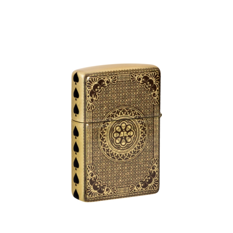 druga strona zapalniczki benzynowej Zippo Ace of Spades druga strona zapalniczki benzynowej Zippo Ace of Spades
