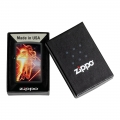 czarne pudełeczko z logo zippo z zapalniczką Zippo Football Player Design czarne pudełeczko z logo zippo z zapalniczką Zippo Football Player Design