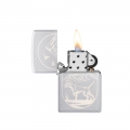 odpalona zapalniczka Zippo Soft-flame i z systemem windproof odpalona zapalniczka Zippo Soft-flame i z systemem windproof