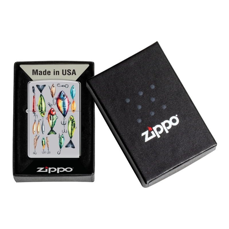 idealny prezent dla wędkarza ZIppo zapalniczka z rybami idealny prezent dla wędkarza ZIppo zapalniczka z rybami