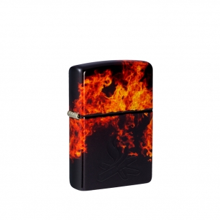 czarna Zapalniczka Zippo Campfire Design 60007300