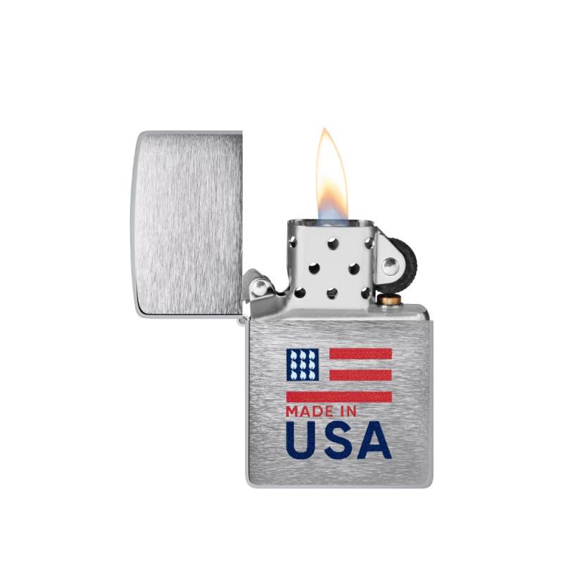 odpalona Zapalniczka Zippo Made in USA Design 60007378 odpalona Zapalniczka Zippo Made in USA Design 60007378