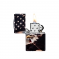 odpalona Zapalniczka Zippo Eagle USA Flag Design 60007289 odpalona Zapalniczka Zippo Eagle USA Flag Design 60007289