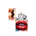 odpalona Zapalniczka Zippo Street Art Face Design 60007208