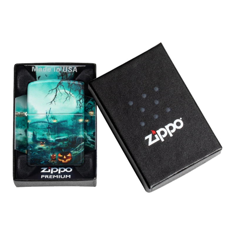 Zapalniczka Zippo Horror Goth Design 60006390 w czarrnym pudełku Zapalniczka Zippo Horror Goth Design 60006390 w czarrnym pudełku