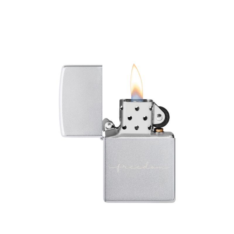 odpalona Zapalniczka Zippo Freedom Design 60007251