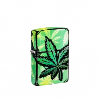 Zapalniczka Zippo Glowing Cannabis Design 60007204