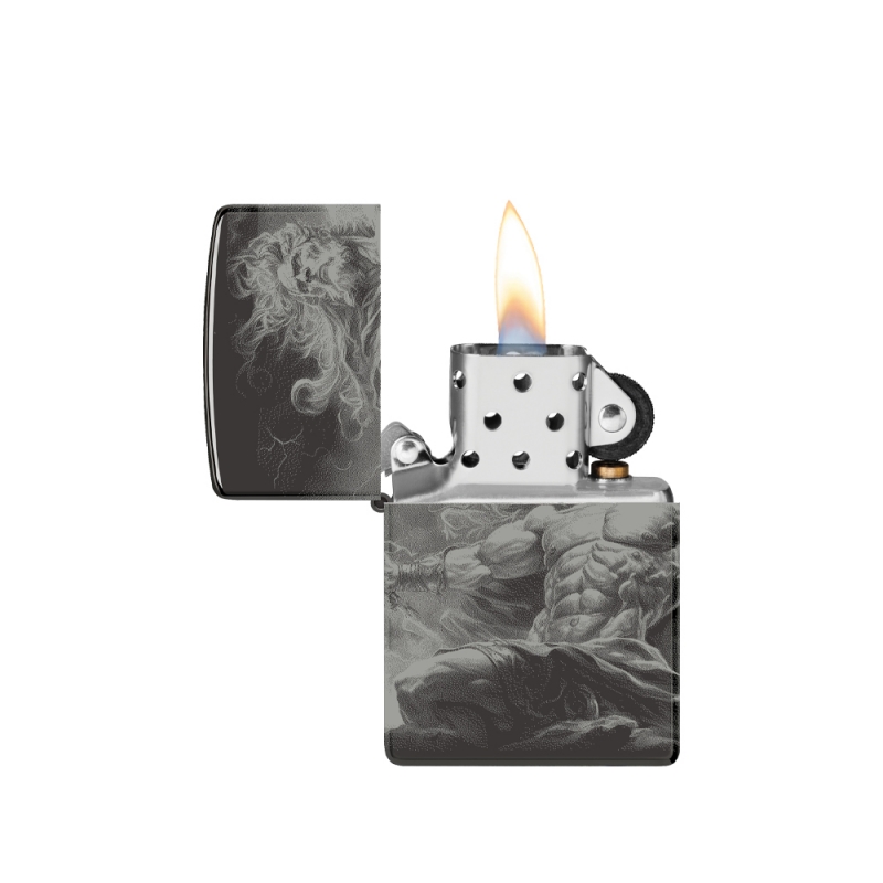 odpalona Zapalniczka Zippo Zeus Design 60007281 odpalona Zapalniczka Zippo Zeus Design 60007281