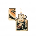 odpalona Zapalniczka Zippo Vintage Car and Woman Design 60007258 odpalona Zapalniczka Zippo Vintage Car and Woman Design 60007258
