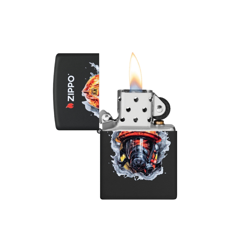 odpalona Zapalniczka Zippo Firefighter Design 60007240