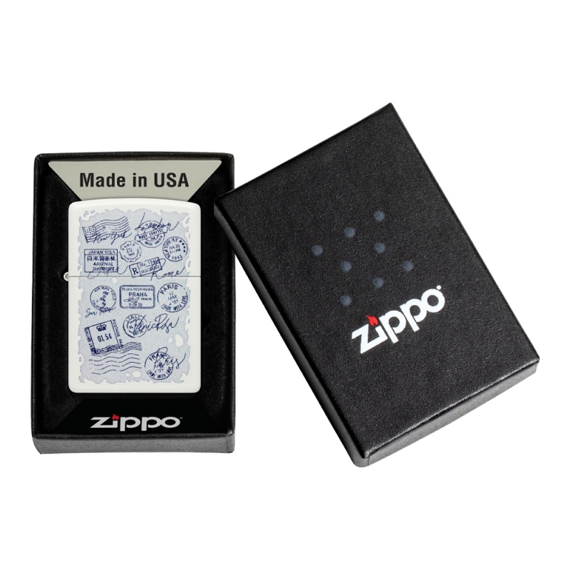 Zapalniczka Zippo Bottom Stamps Design 60007280 w oryginalnym pudełku Zapalniczka Zippo Bottom Stamps Design 60007280 w oryginalnym pudełku