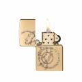 Zapalniczka Zippo Musical Notes Design 60007239 odpalona Zapalniczka Zippo Musical Notes Design 60007239 odpalona