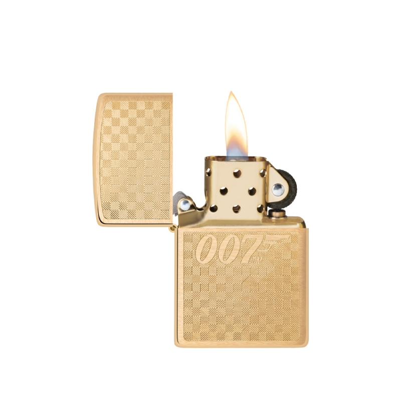odpalona Zapalniczka Zippo Bond BT 007 Gun Logo 60007231 odpalona Zapalniczka Zippo Bond BT 007 Gun Logo 60007231