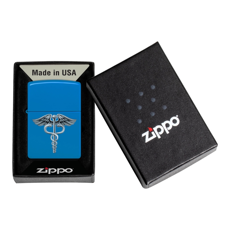 Zapalniczka Zippo Caduceus Symbol 60007387 w oryginalnym pudełku