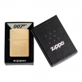 Zapalniczka Zippo Bond BT 007 Gun Logo 60007231 w oryginalnym pudełku Zapalniczka Zippo Bond BT 007 Gun Logo 60007231 w oryginalnym pudełku
