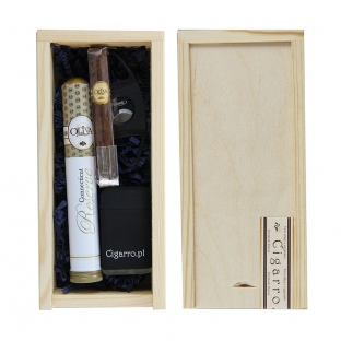 Zestaw prezentowy Cigarro - Oliva Serie O - Connecticut - BLUE