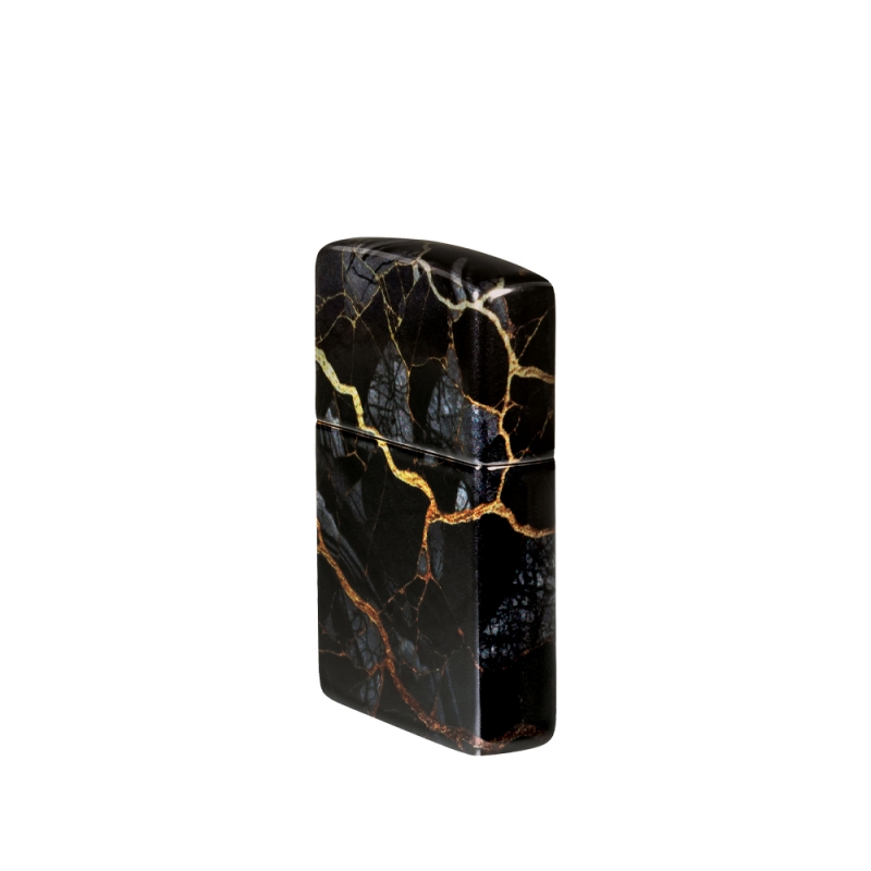 Zapalniczka Zippo Marble Design 60007205 od boku Zapalniczka Zippo Marble Design 60007205 od boku