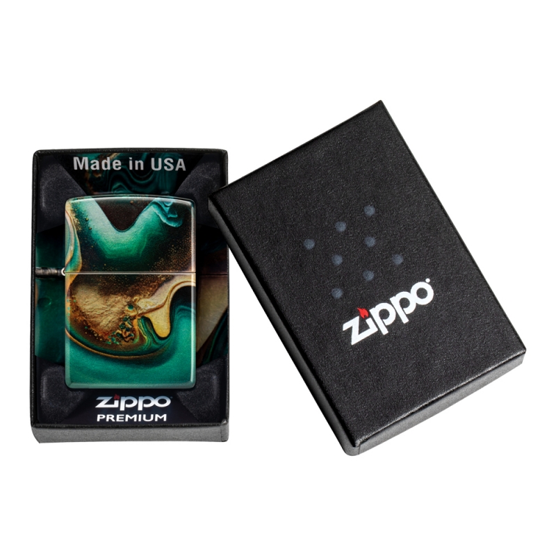 Zapalniczka Zippo Marble Design 60007247 w oryginalnym pudełku