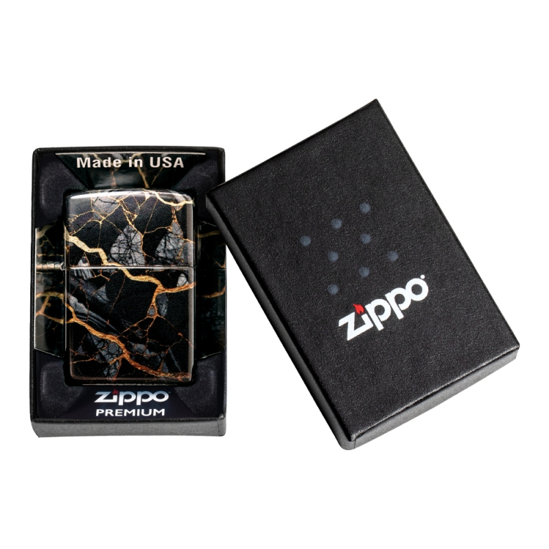 Zapalniczka Zippo Marble Design 60007205 w oryginalnym pudełku Zapalniczka Zippo Marble Design 60007205 w oryginalnym pudełku