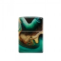 pokazana od frontu Zapalniczka Zippo Marble Design 60007247