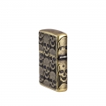 Zapalniczka Zippo Armor Skulls Design 60007234 od boku Zapalniczka Zippo Armor Skulls Design 60007234 od boku