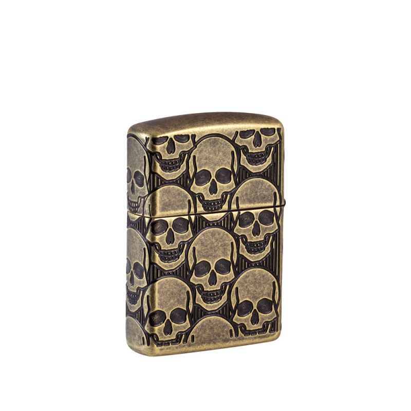 druga strona Zapalniczka Zippo Armor Skulls Design 60007234 druga strona Zapalniczka Zippo Armor Skulls Design 60007234