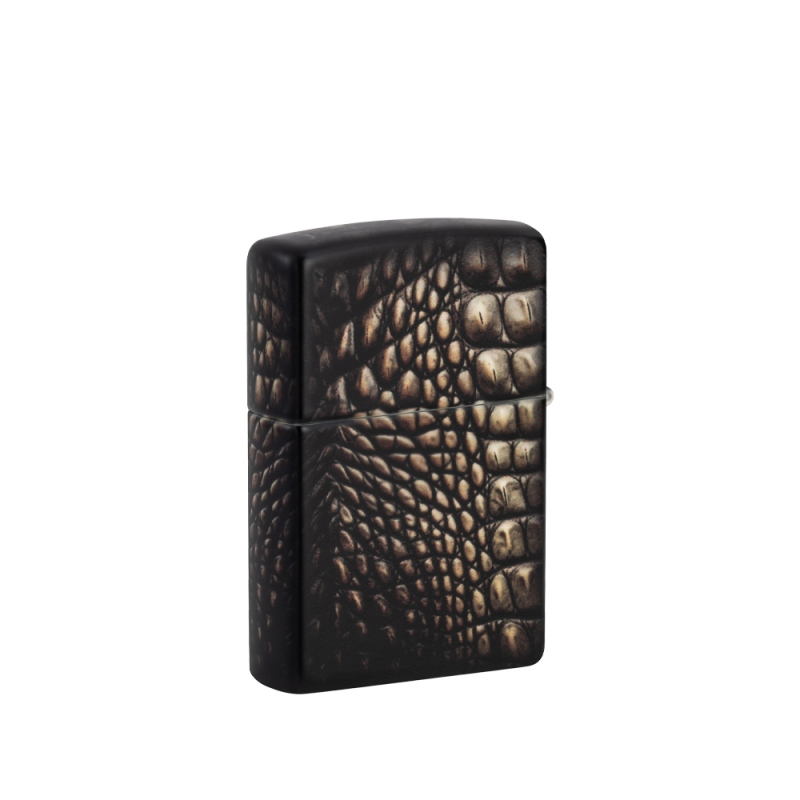 druga strona Zapalniczki Zippo Alligator Skin Design 60007249 druga strona Zapalniczki Zippo Alligator Skin Design 60007249