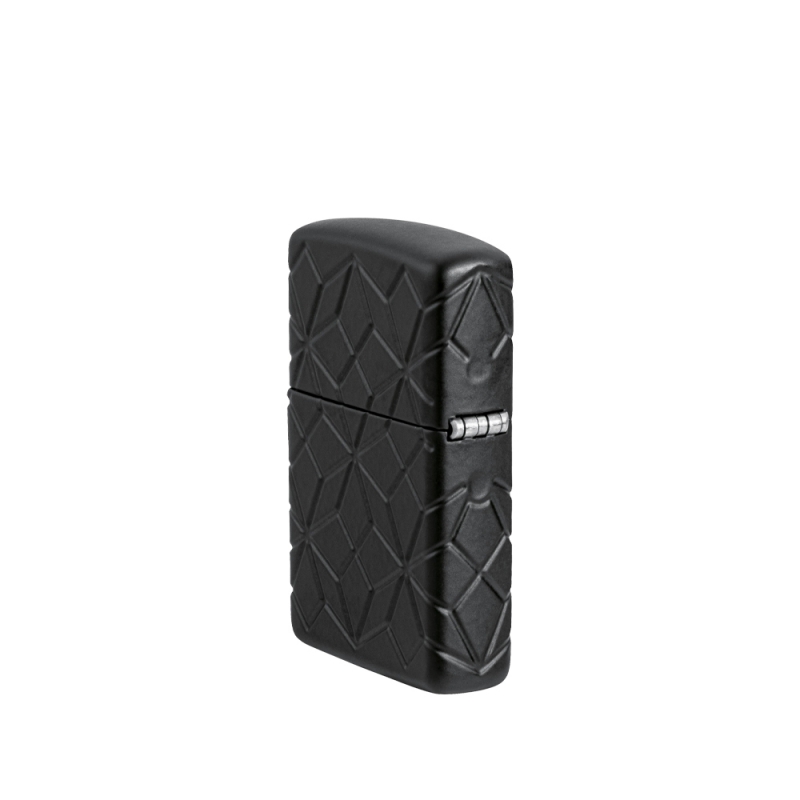 Zapalniczka Zippo Diamond Pattern Armor 60007452 z widocznym klipsem Zapalniczka Zippo Diamond Pattern Armor 60007452 z widocznym klipsem