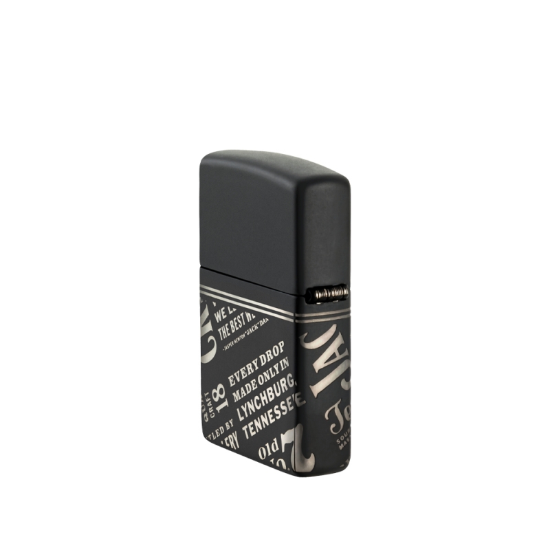 Zapalniczka Zippo Jack Daniels 60007230 z widocznym klipsem Zapalniczka Zippo Jack Daniels 60007230 z widocznym klipsem