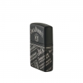 Zapalniczka Zippo Jack Daniels 60007230 pokazana od boku Zapalniczka Zippo Jack Daniels 60007230 pokazana od boku