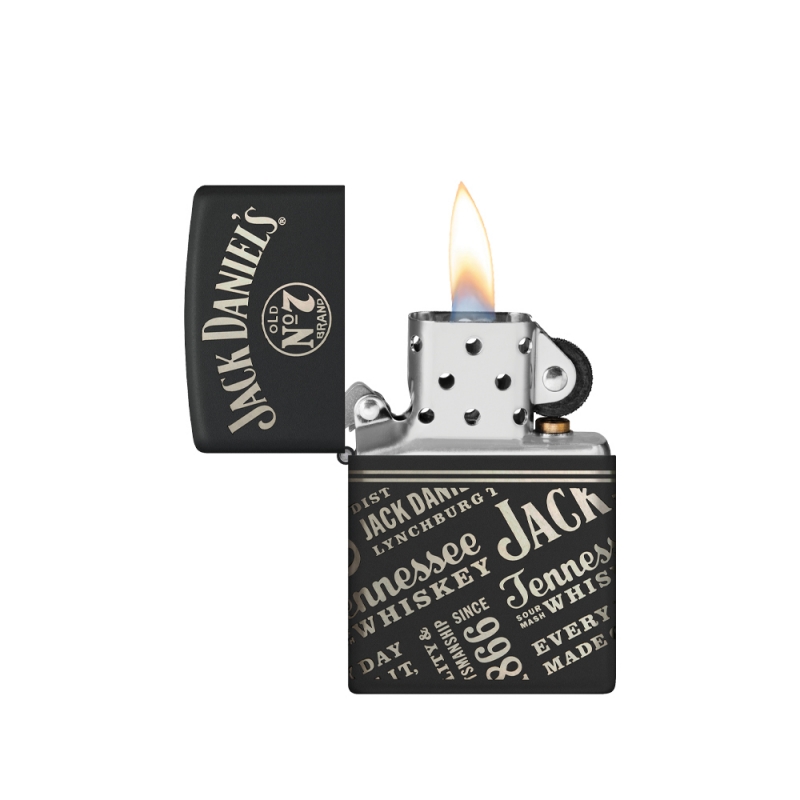 odpalona Zapalniczka Zippo Jack Daniels 60007230 odpalona Zapalniczka Zippo Jack Daniels 60007230