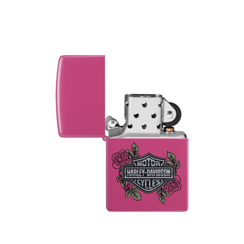otworzona Zapalniczka Zippo Harley Frequency 60007425