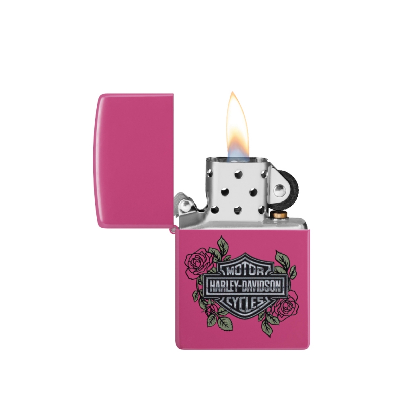 odpalona na benzynę Zapalniczka Zippo Harley Frequency 60007425