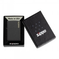 pudełko z logo Zippo z Zapalniczką Zippo Black crackle Logo 60007448
