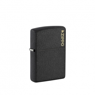 Zapalniczka Zippo Black crackle Logo 60007448