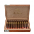 otwarte pudełko z dziesięcioma cygarami La Aurora Dominicana Robusto