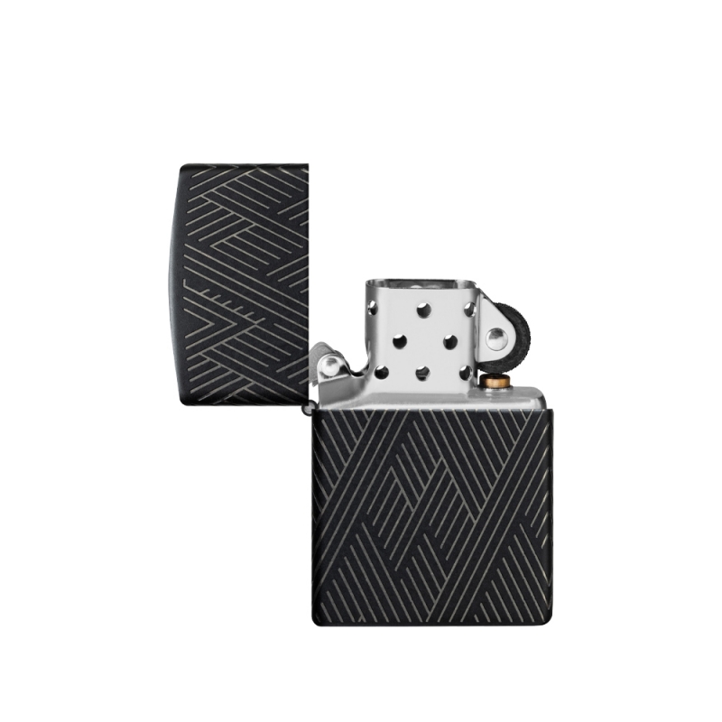 otworzona zapalniczka Zippo na benzyne otworzona zapalniczka Zippo na benzyne