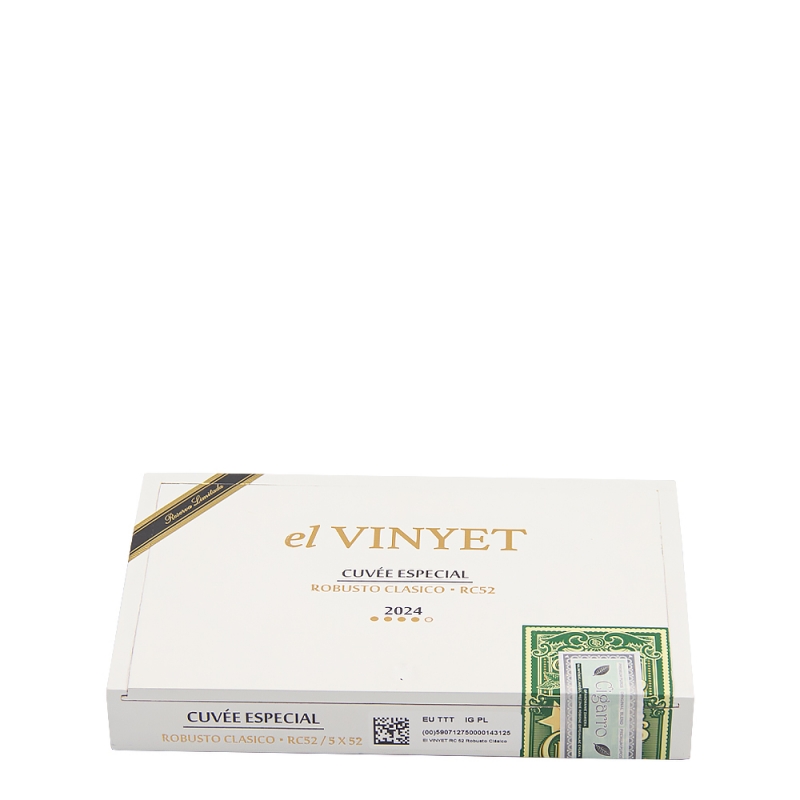 zamknięte pudełko PDR El Vinyet Cuvee Especial RC 52 Robusto Clasico 2024