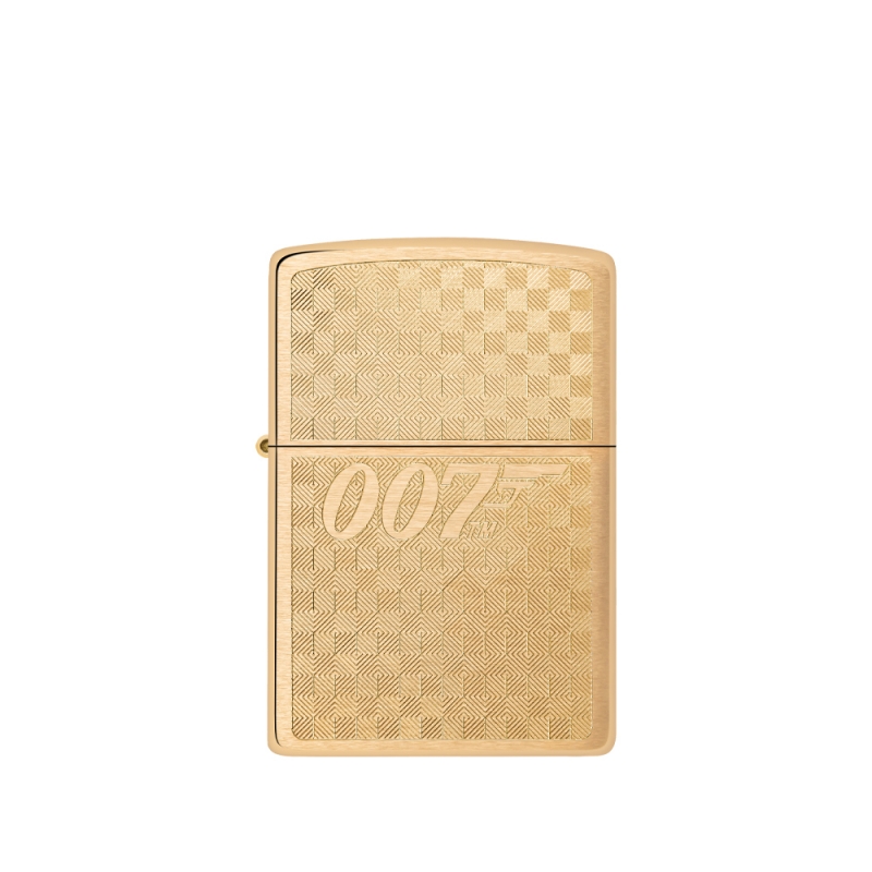 złota zapalncizka Zippo dla fanów filmów James Bond złota zapalncizka Zippo dla fanów filmów James Bond