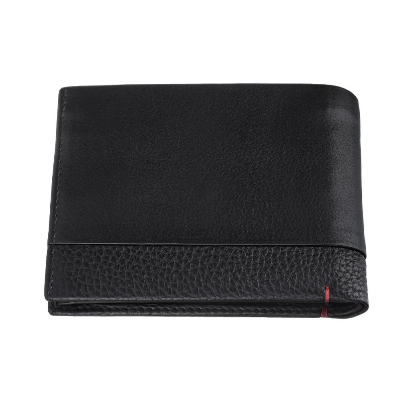 pokazany od tyłu Portfel Zippo Nappa 2006023 w czarnym kolorze pokazany od tyłu Portfel Zippo Nappa 2006023 w czarnym kolorze