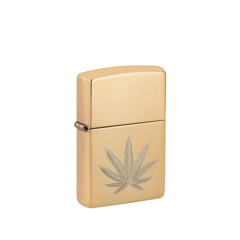 Zapalniczka Zippo Cannabis Leaf Design 60007419 Zapalniczka Zippo Cannabis Leaf Design 60007419